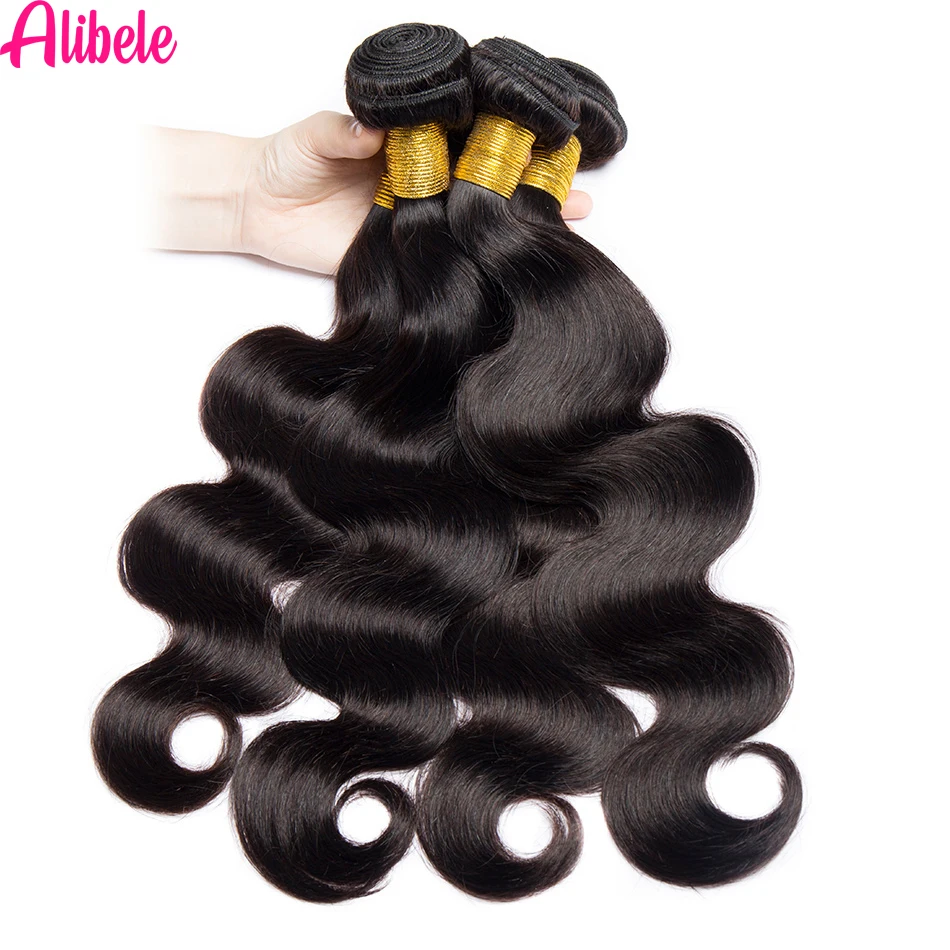 Alibele 6X6 5X5 4X4 Hd Transparante Kanten Sluiting Met Body Wave Bundels Malaysia Natural Remy Hair Weave Bundels Met Laceclosure