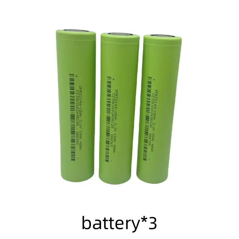 3.2V 32140 15Ah LiFePO4 Battery Cell diy 4s 8s 12v 24V 36V Inverter Electric Vehicle Travel Camping batteries Grade A