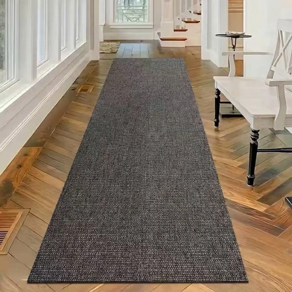 Extra Large Long Runner Rug for Hallway, Entryway and Living Room, Rectangular Floor Mat for Outdoor Parties, Dining, Kitchen and Bathroom, Non-Slip PVC Backing, Decorative Printed Design