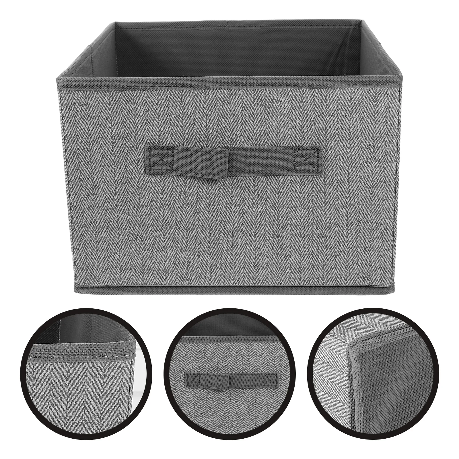 

Household Sundries Container Non-woven Storage Box Drawer Type Fabric Clothes Bins Wardrobe Multipurpose Case