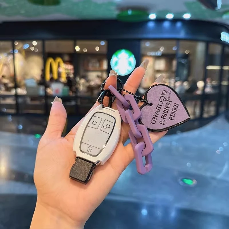 

For Mercedes Benz C200L car key protection case GLC260 shell A180/GLK300/s class women's buckle premium