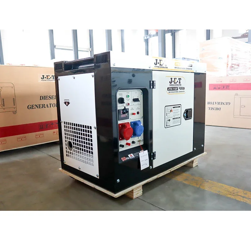 JINTE Manufacture Hot Sale 10kva Super Silent Diesel Generator 10kw Generator Diesel Soundproof ATS Remote Control 20kva 16kw