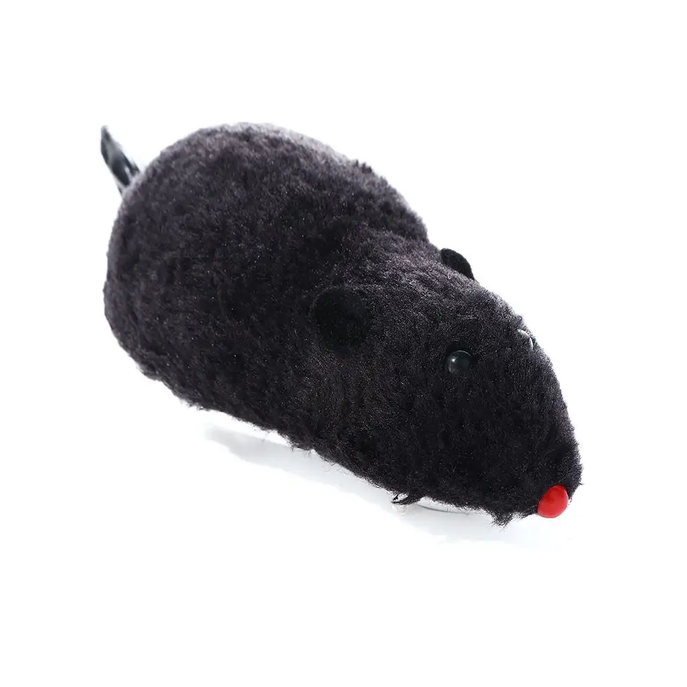 

Pet Products Simulation Rat Mechanical Motion Accessories Clockwork Wind Up Mouse Cat Dog Playing