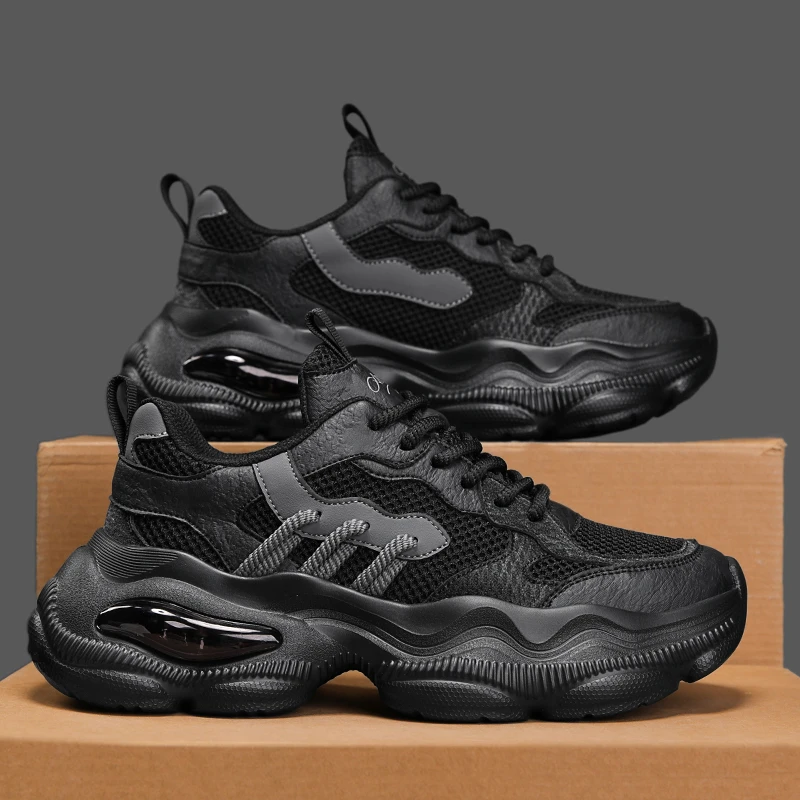 

2025 Spring New Rubber-Plastic Sole Casual Board Sneakers for Outdoor Sports - Comfortable, Soft, Slip-Resistant, Durable, and T