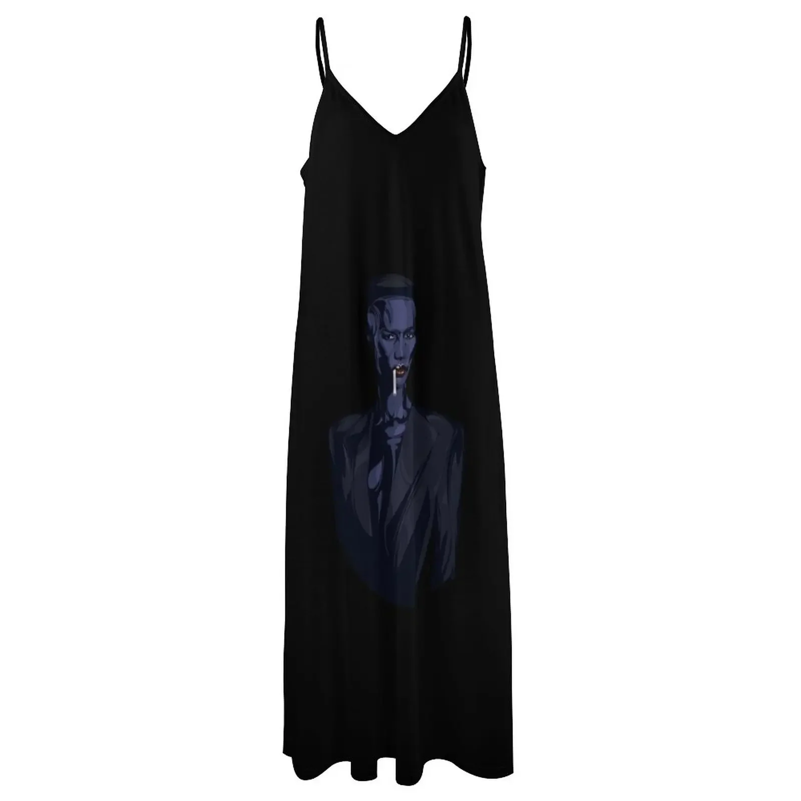 Grace Jones T-Shirt Mouwloze Jurk Losse Dames Jurk Jurken Voor Vrouwen 2024 Luxe Designer Feest