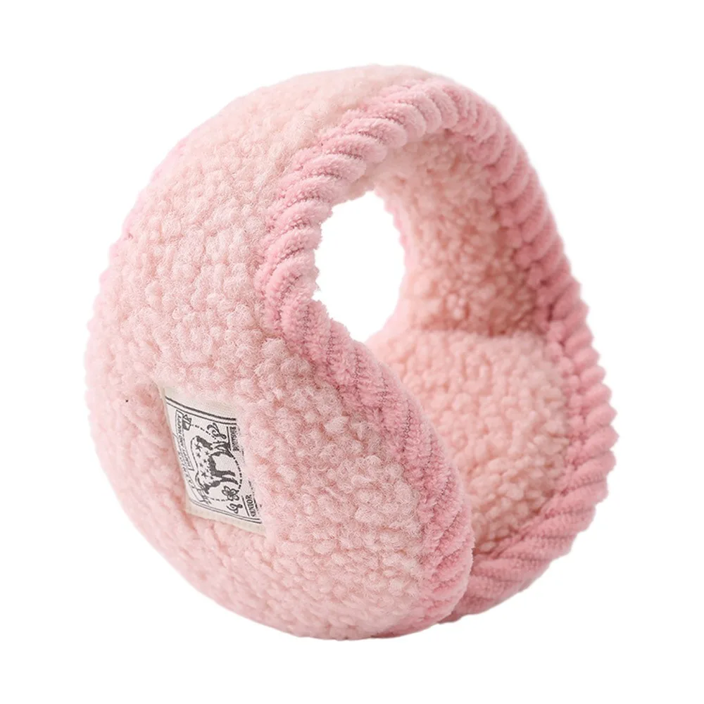 Fashion Thickening Women Men Earmuffs Soft Ear Warmer Winter Earmuffs Solid Color Cold Proof Outdoors Earflap Winter