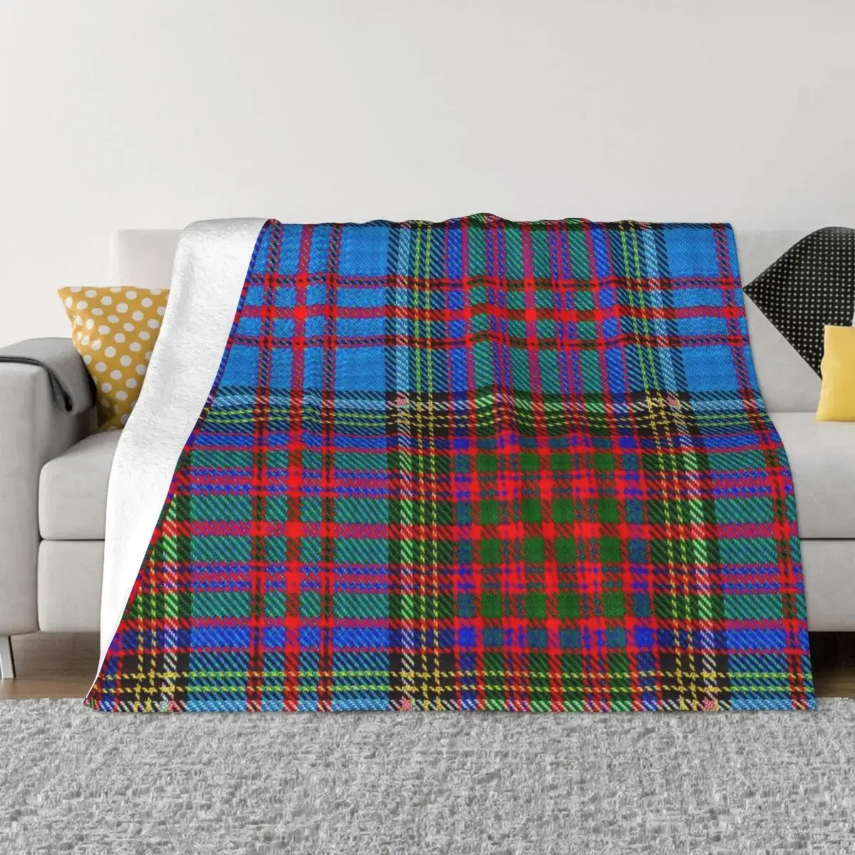 

Anderson Clan Tartan Throw Blanket Luxury Thicken Sofas Luxury Throw Blankets