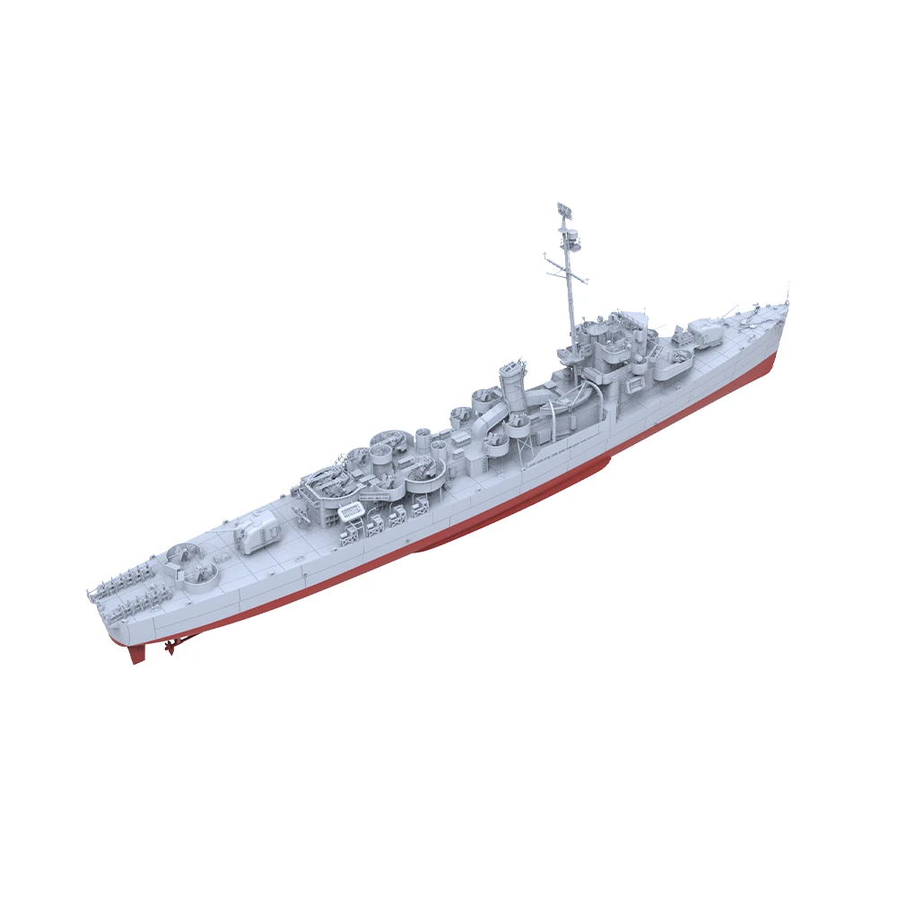 USS Buckley Class Coolbaugh Frigate DE-217 SSMODEL SSC 700598   1/700 Militärmodellbausatz Miniatur statisch