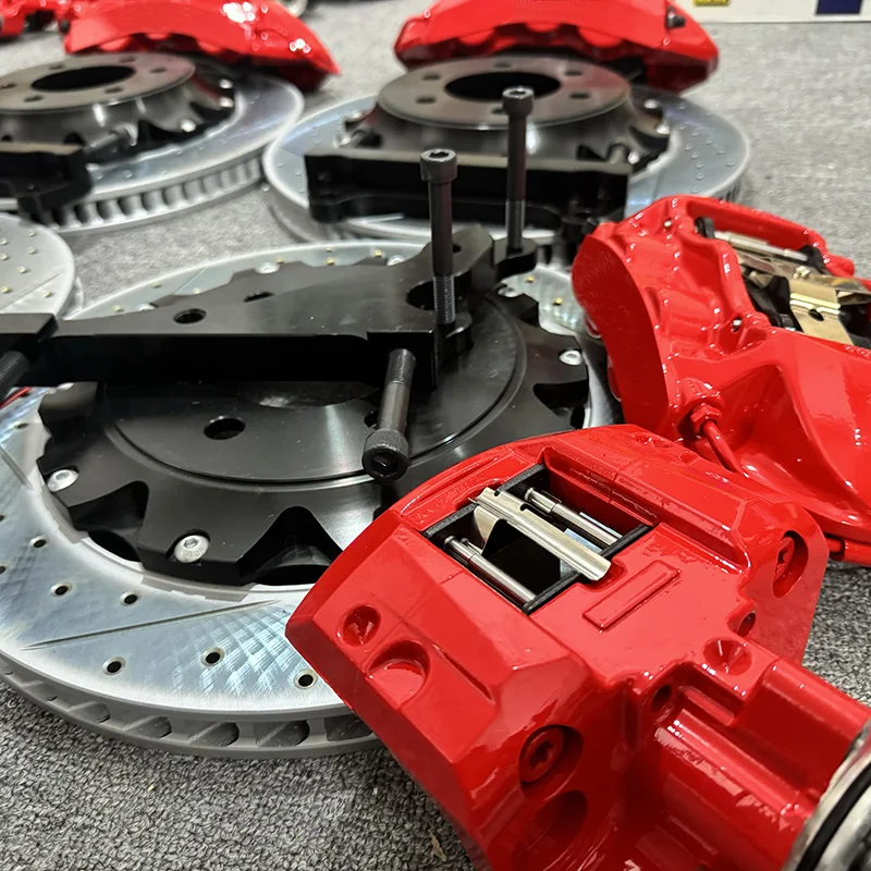 Red Brake Caliper GT6 GT4 Plus E Brake Front 6 Rear 4 1 Electronic Handbrake Rear Wheel 405 380mm SUV