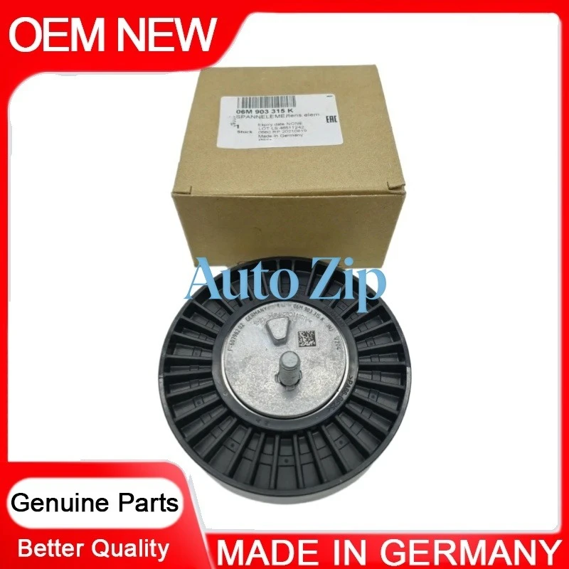 OEM Triangle Multi-Wedge Belt Tensioner For Audi A4, A5, A6, A7, A8, Q5, Q7, Q8, Porsche, VW 06M903315E, 06M903315K