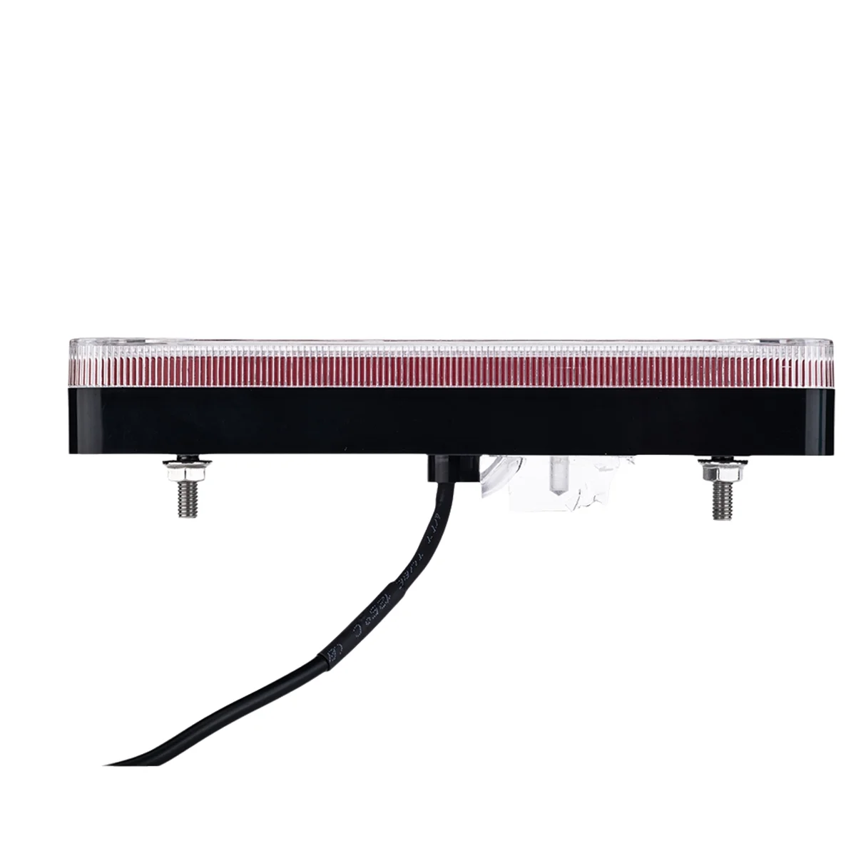 #388X Car LED Dynamic Turn Signal Lights 12V-24V Tail Light Warning Light Outline Lamp for Bus Trailer RV Truck MK-022,B (ABS)