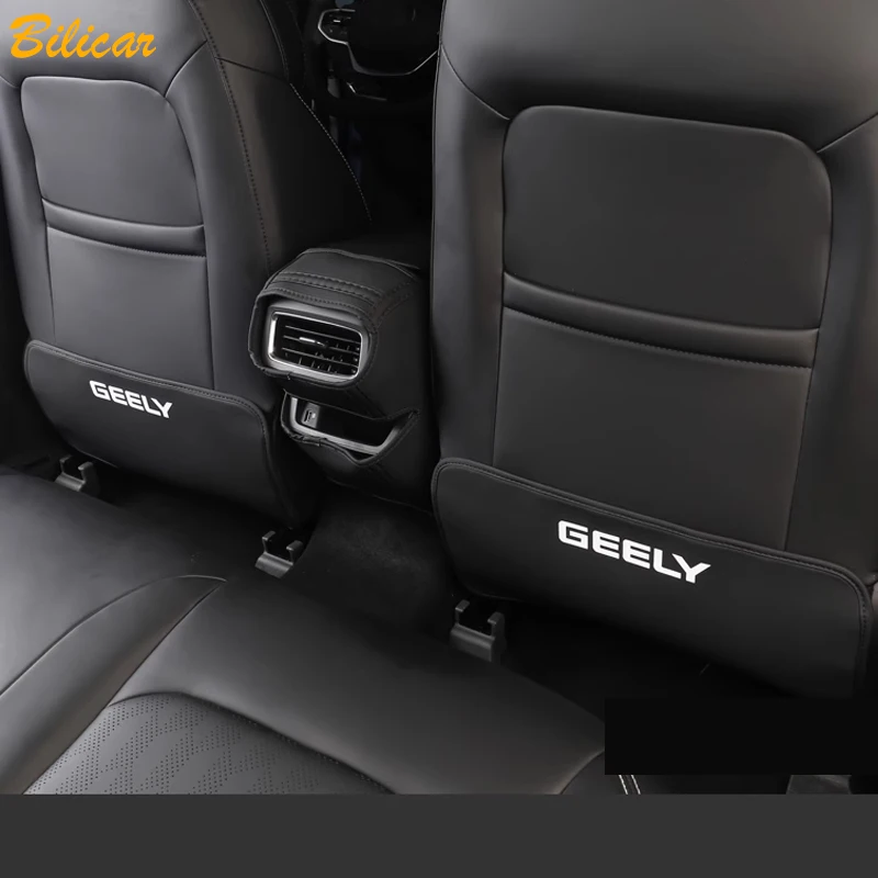 for Geely Azkarra Atlas Pro 2020 2021 2022 2023 2024 Car Rear Seat Anti-Kick Protection Mat Back Seat Cover Pad Accessories