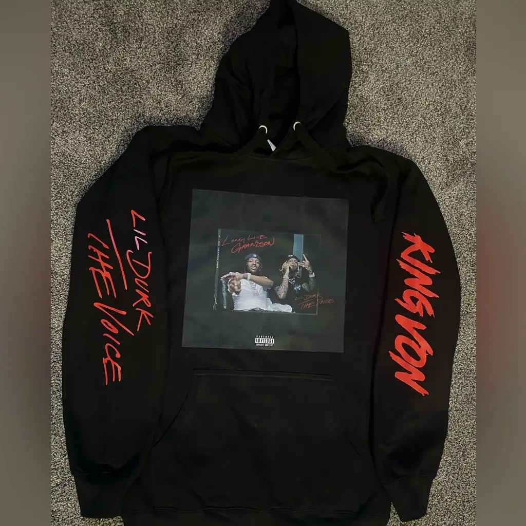 Engineering King Von Otf Sudadera con capucha King Von Sudadera con capucha de gran tamaño de gama alta de lujo producto caliente de alta calidad Unisex suave transpirable