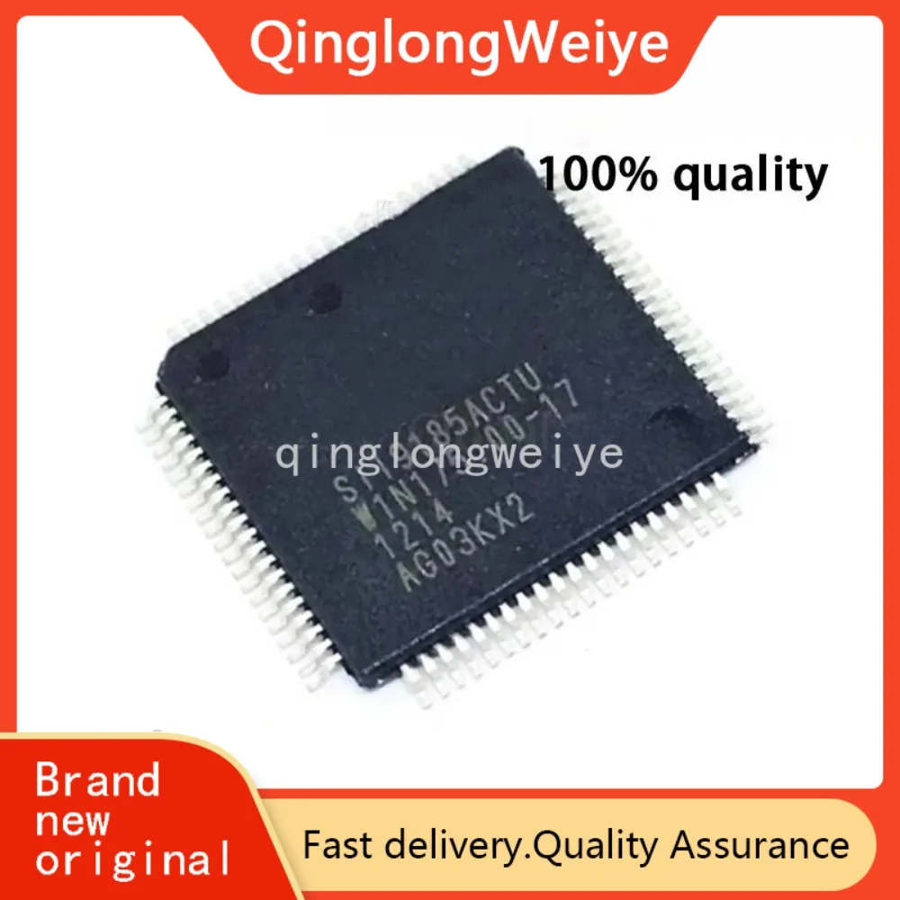 (5-10piece)100% New SIL9185ACTU Sil9185ACTU SiI9185ACTU Si19185ACTU QFP-80 Chipset