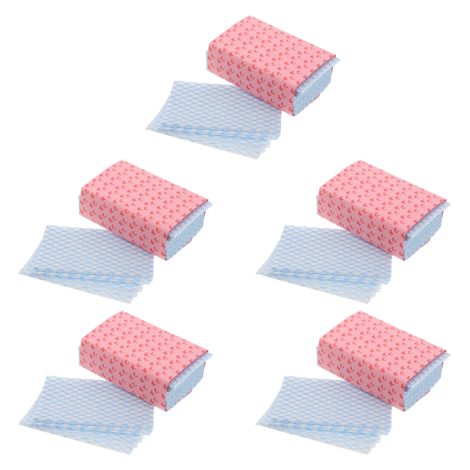 

5 пакетов ультратонких дышащих термостойких одноразовых пленок для холодной завивки волос, профессиональные салонные листы для завивки кончиков