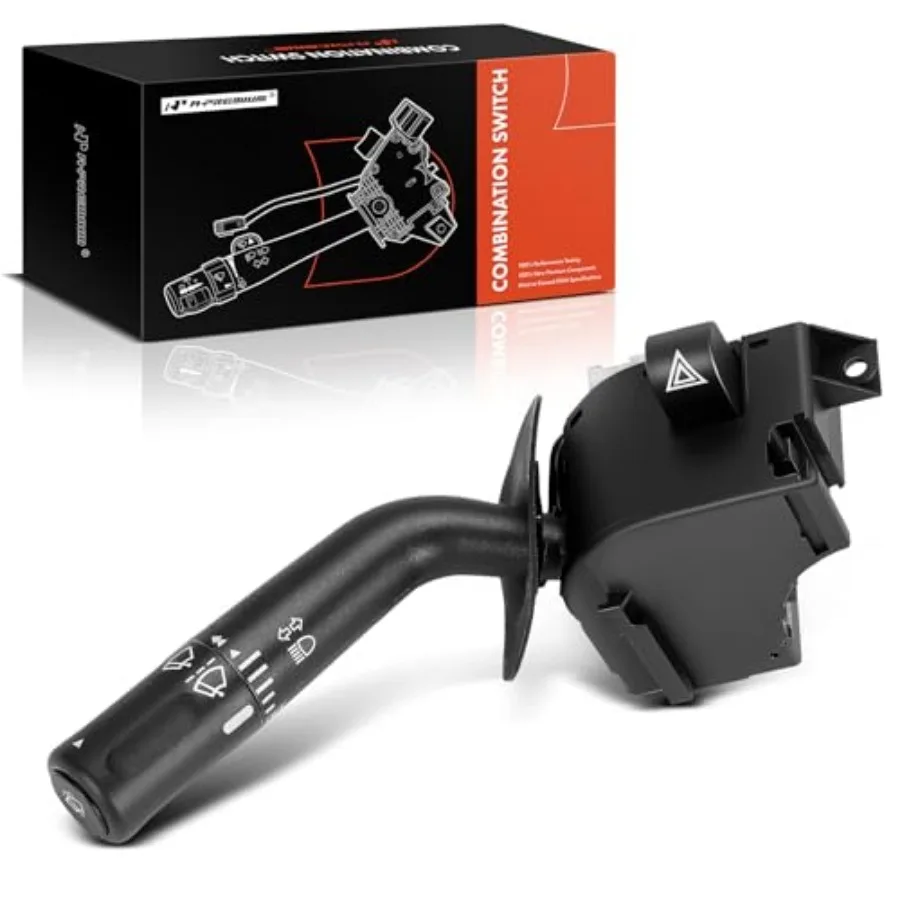 

Turn Signal Switch Headlight Dimmer Windshield Wiper Multifunction Switch Lever Compatible with Ford F-150 2004 Built Before 11