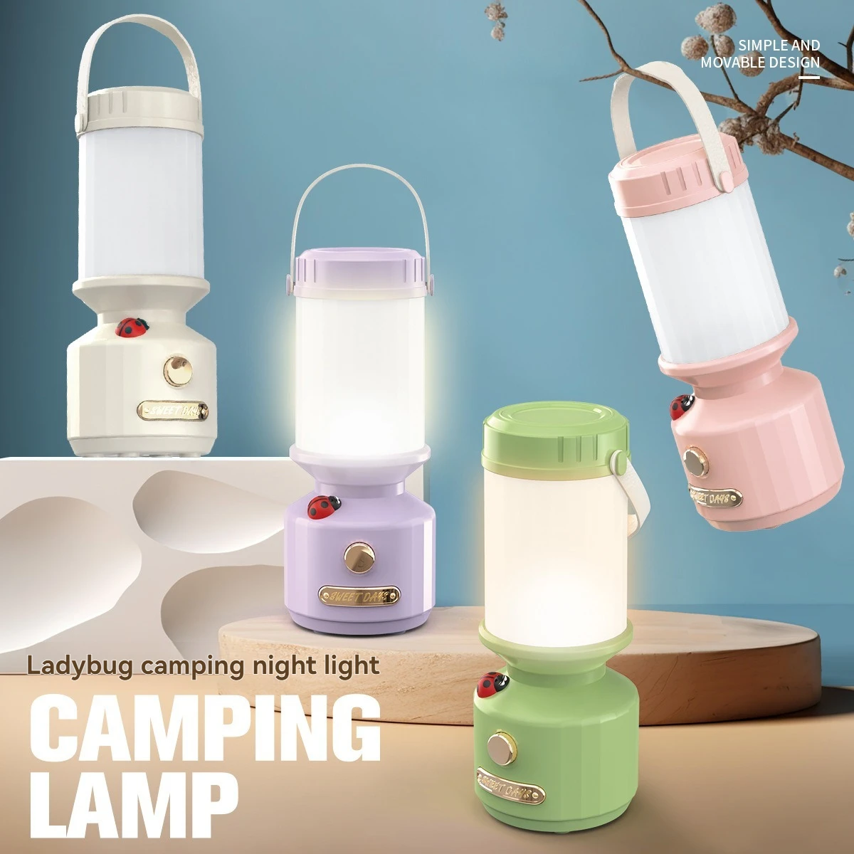 Vintage Storm Lantern – Long-Lasting Camping Light with Ambient Mode & Emergency Power Bank, Portable Hurricane Lantern for