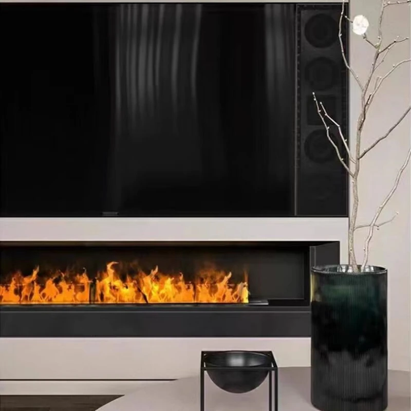 5 years warranty atomization steam fake flame vapour effect fireplace with speaker