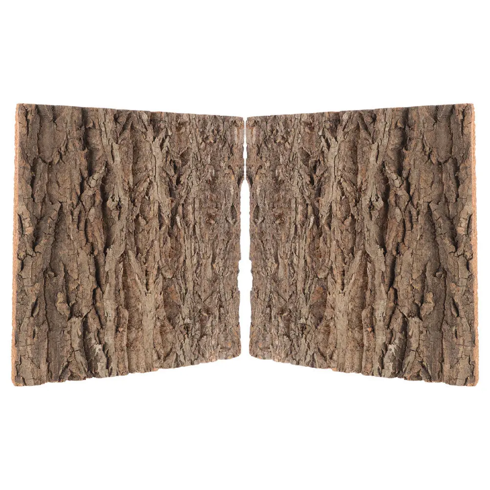 

2 шт. натуральные фоновые панели из коры дерева для террариумов, для рептилий, бородатых агам, черепах, амфибий, для лазания, для зоокоробов, для комнат для ящериц, натуральные