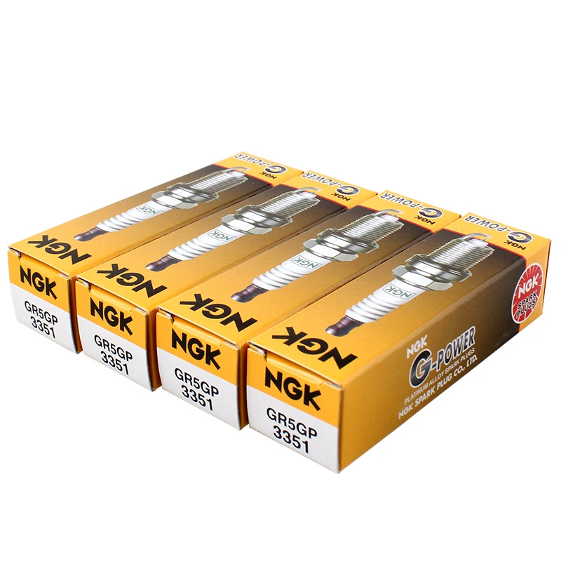 

4Pcs GR5GP 3351 NGK Spark Plug for JAC BINYUE BINYUE REFINE M5 S5 REIN 2.4 2.0 1.8