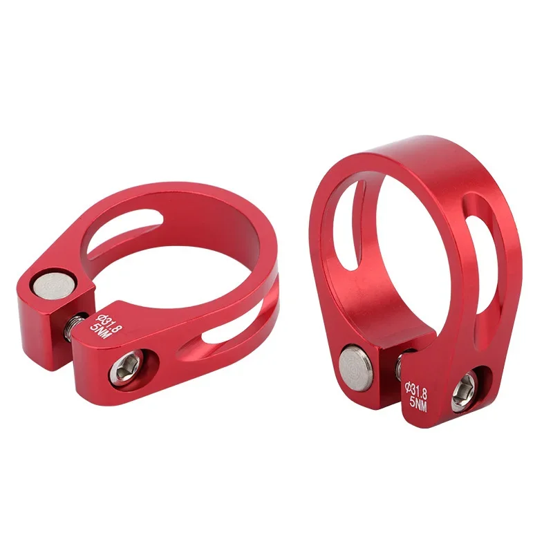 AliExpress NONE MEROCA Bicycle Seatpost Clamp 31.8 34.9mm Mountain Road Bike Seat Tube Clamp for 27.2mm 30.9mm 31.6mm bike Seat Post bike parts
