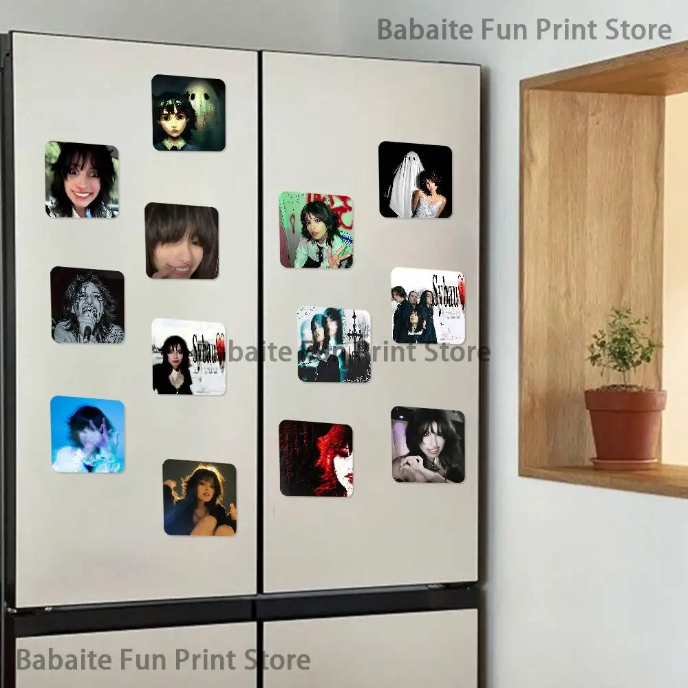 V-Violent Vira Band Soft Magnetic Refrigerator Magnets 5.5,7.5cm Personalized for DIY Kitchen Office Decorative