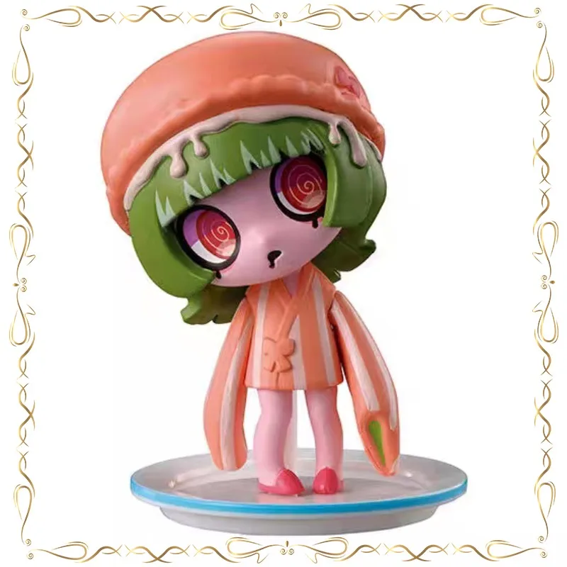 

Bandai Virus Sweetheart Tea Break Shaped Ornament Gashapon Collectible Toy Collectible Model Toys Children Birthday Gift