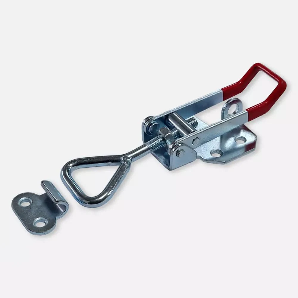 2PCS Zinc Truck Trailer Latch Toggle Fasteners Overcenter Catch Over Center UTE RV Parts Camper Accessories Caravan Components