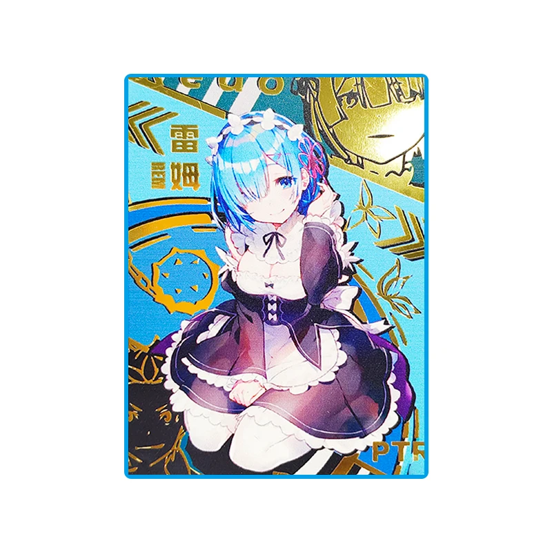 

Goddess Story Diy Homemade Card Anime Character Rem Emilia Natsuki Subaru Beatrice to Collectible Card Christmas Birthday Gift