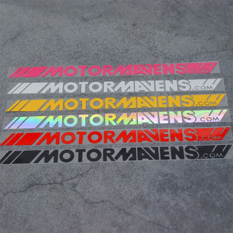 1 Stück „MotorMavens.com“ Witty Autoaufkleber, Designaufkleber in mehreren Farben, unverwechselbare Kfz-Styling-Artikel
