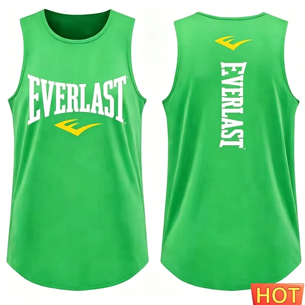 Sommer Gym Herren T-Shirts und Tanktops Atmungsaktive Neue Box-Tanktops für Männer Sportbekleidung Schnelltrocknende Box-Trainings-T-Shirts – Detail 8