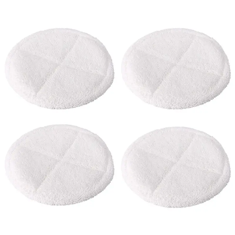 BAAG-4 Pack Soft Contact Mop Pads Replacement For Bissell Spinwave 2039A 2124 Powered Hard Floor Mop