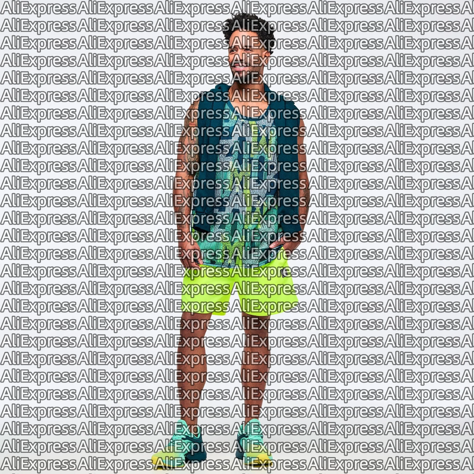 2026 Modisches Unisex Neues 3D Sommer ZW Erwachsenen Tanz Yoga Fitness Basketball Schnelltrocknendes Sport T-Shirt Weste Shorts Set