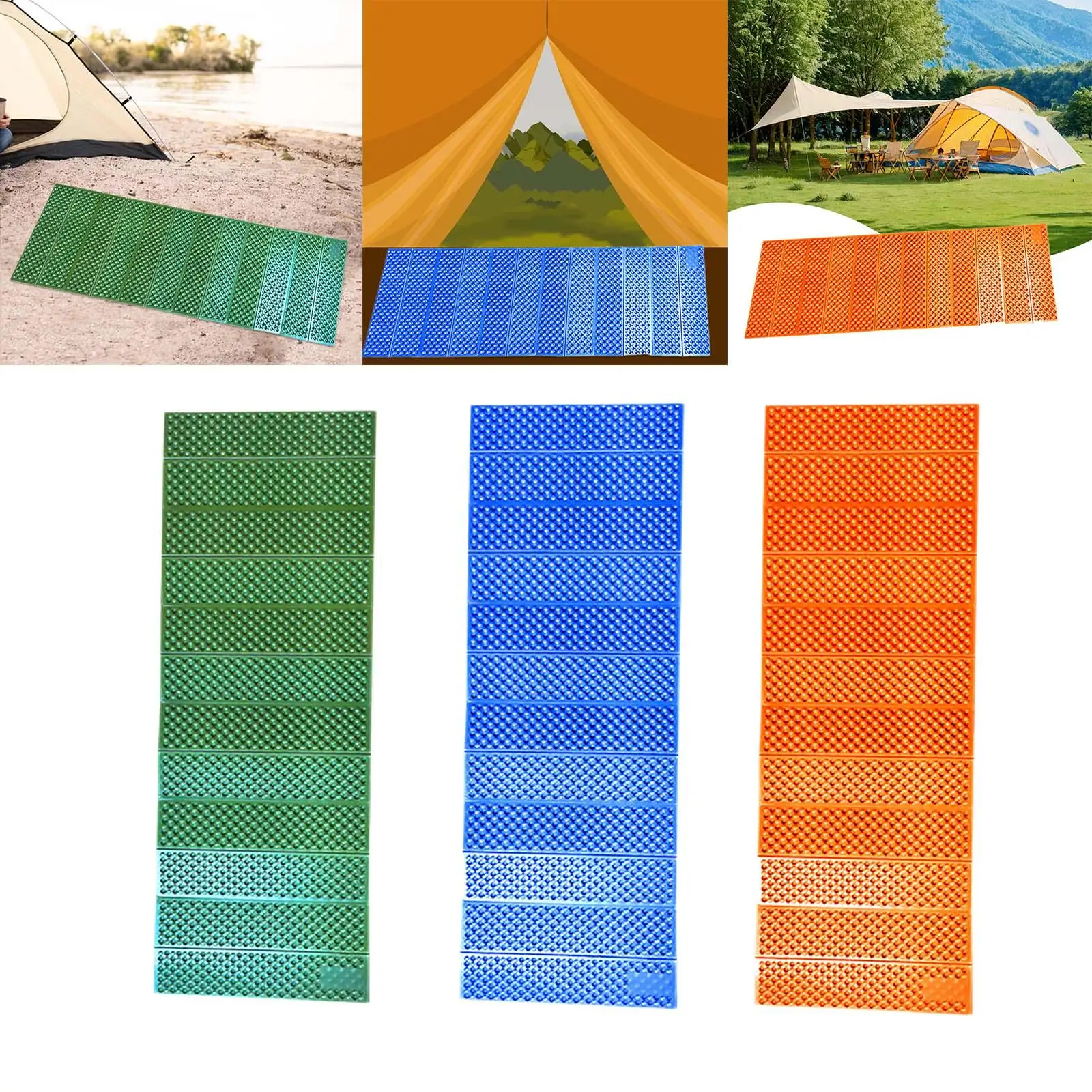 Camping Mat Picnic Blanket Waterproof Pad Picnic Accessories Sleeping Pad Tent Mat for Hiking Travel Outdoor