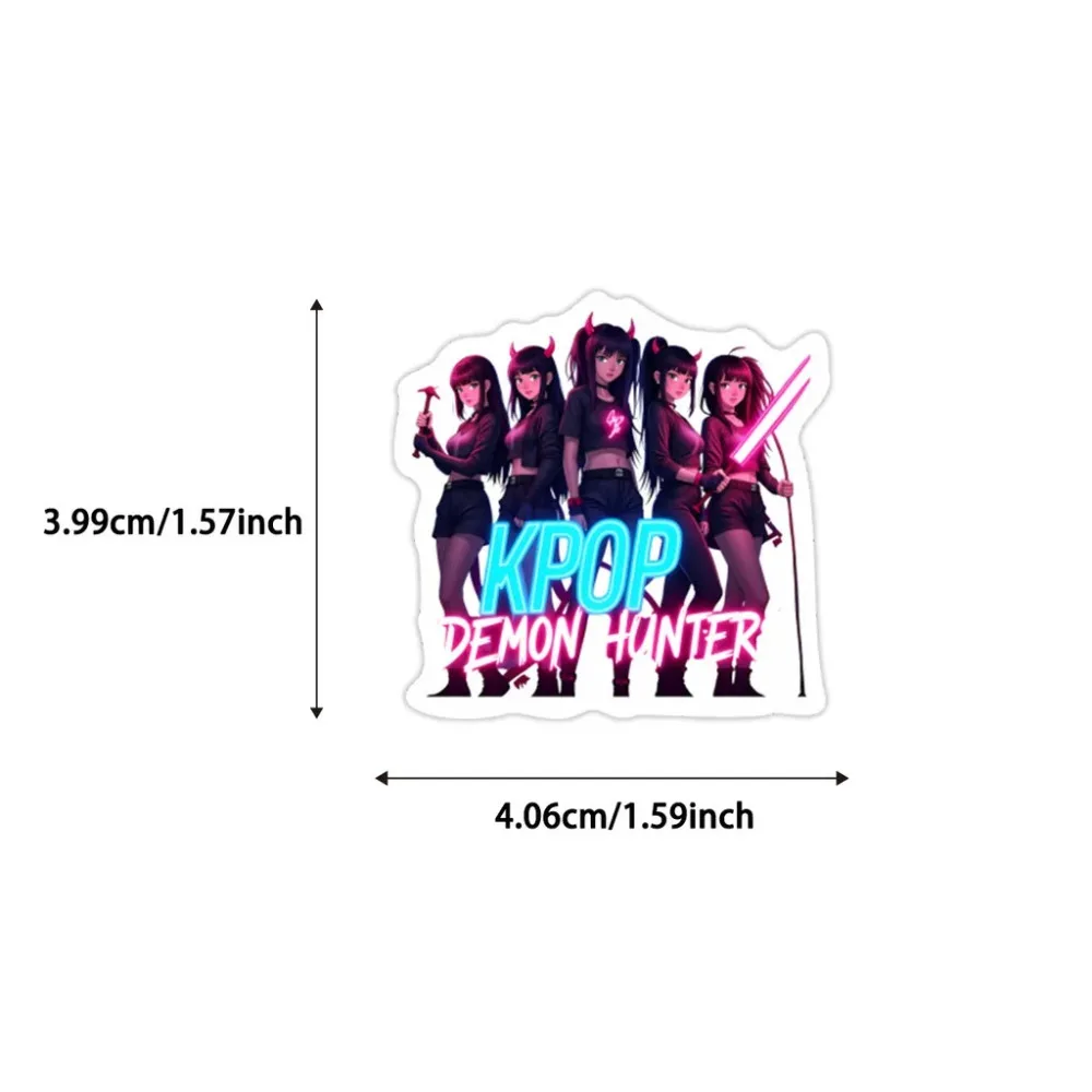 65-компонентные наклейки для книги группы Witch Hunter — водонепроницаемые декоративные наклейки из ПВХ для багажа, ноутбуков (магазин аниме Worlds)