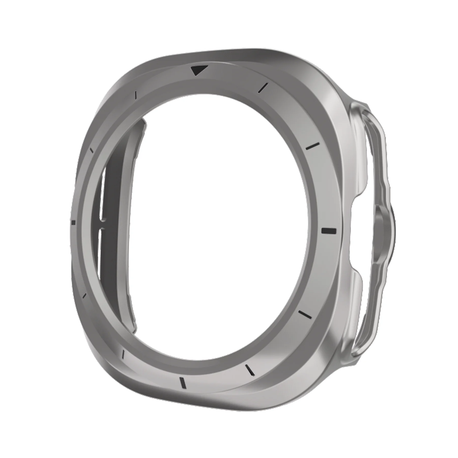 Schutzhülle für Samsung Galaxy Watch 7 Ultra 47mm ohne Bildschirm Film Hard PC-Abdeckung für Galaxy Watch 7 Ultra Stoßstange Zubehör