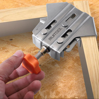 90 Degree Positioning Squares, Carpenter Corner Clamp, Right Angle Clamping Tool for DIY Framing, Welding & Cabinets Adjustable