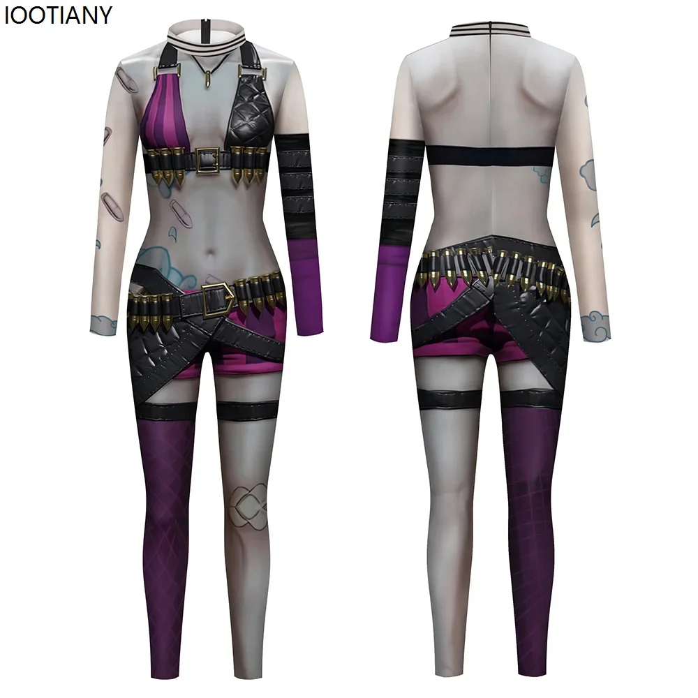 

CosplayCompetitive Games Jumpsuit Women Halloween Carnival Cosplay Costume 3d Printing Zentai Suit Party Bodysuit Adult Skinny O