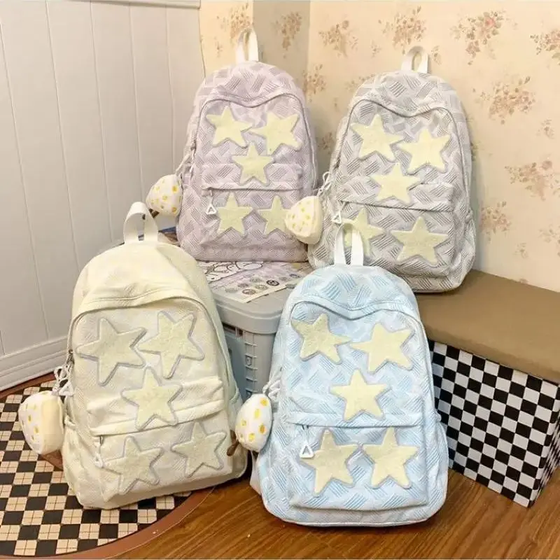 Schulrucksack mit großer Kapazität für Damen, Reiserucksack, College-Rucksäcke, Y2k-Rucksack, Reiserucksack, Laptop-Rucksack