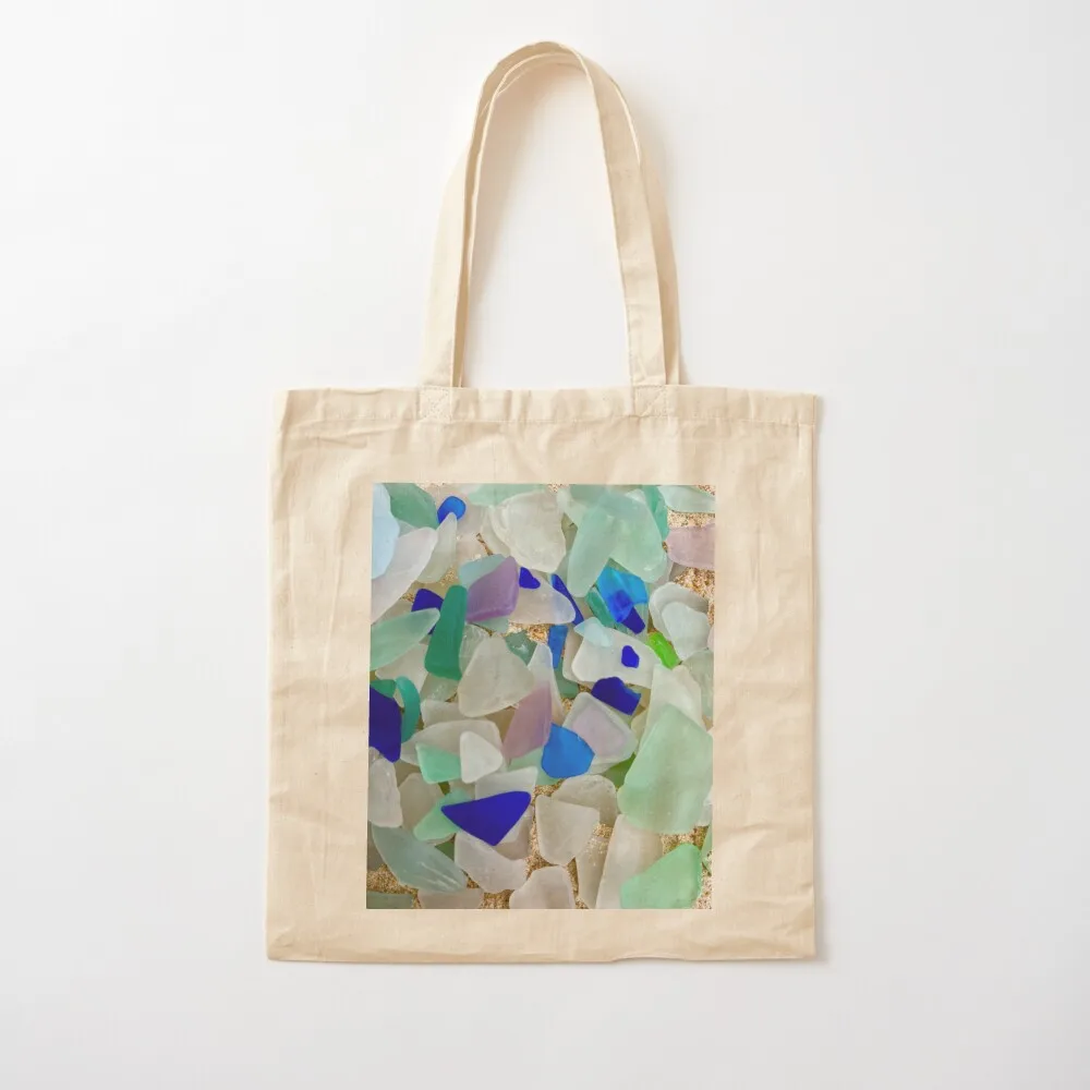 Sea glass beach treasures Tote Bag