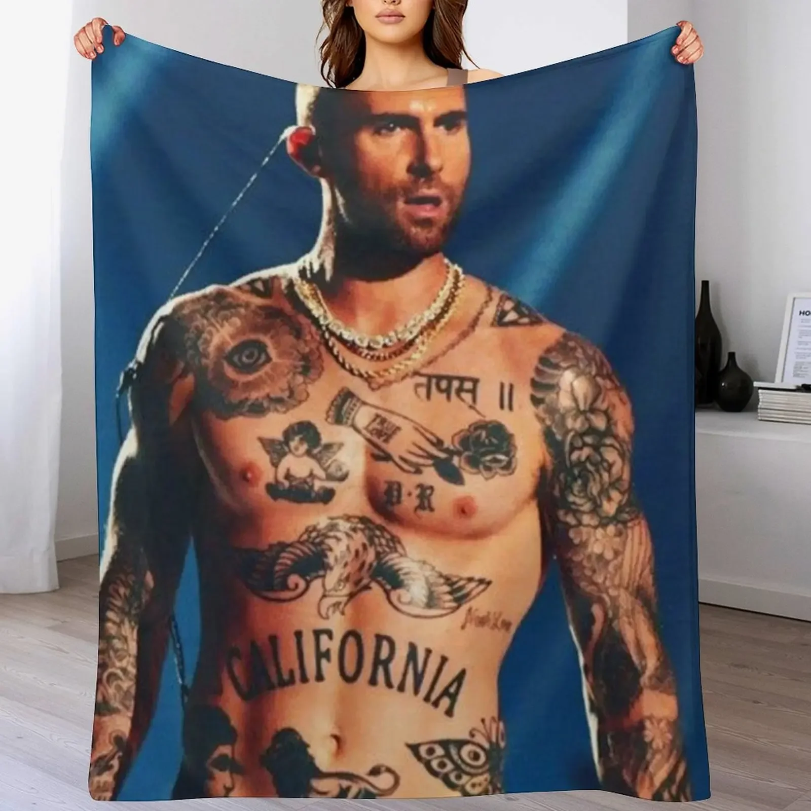 

adam levine Throw Blanket Soft warm winter Baby halloween Blankets