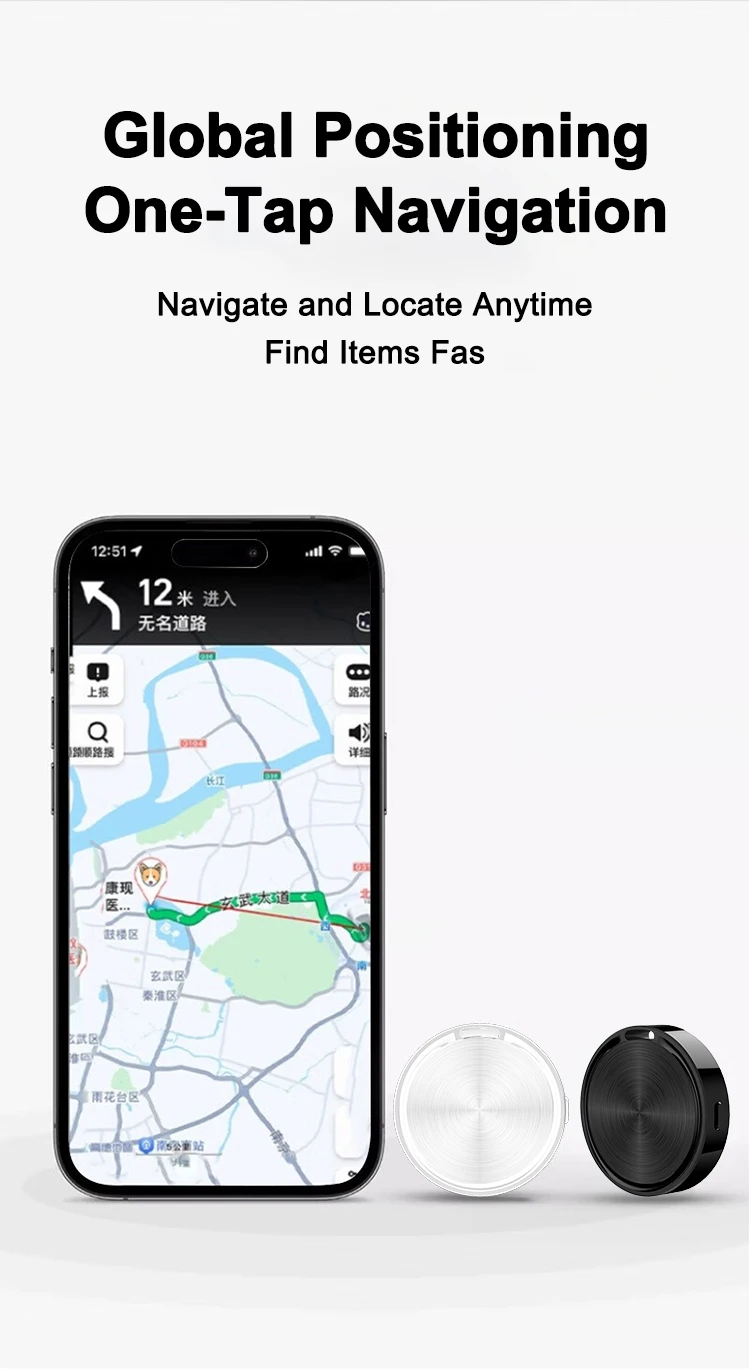 Tag Kompatibel mit Android Find Hub Bluetooth GPS-Tracker Google Find My Airtag Schlüsselanhänger Smart Tag Smart Life Positionierungsfinder – Detail 3