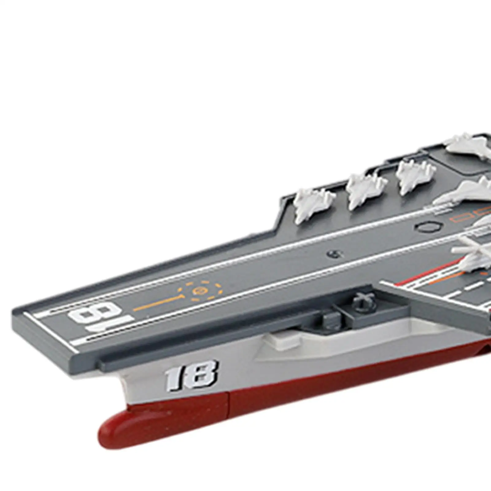 RC Aircraft Carrier Model Toy Charging RC Boat for Kids Adults Boys Girls