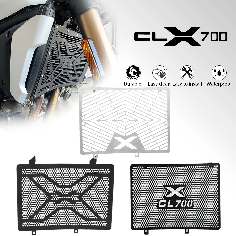 

FOR CFMOTO CLX-700 CLX 700 700CLX 2020 2021 2022 2023 2024 SPORT Motorcycle Radiator Grille Guard Protector Cover CLX700 clx700