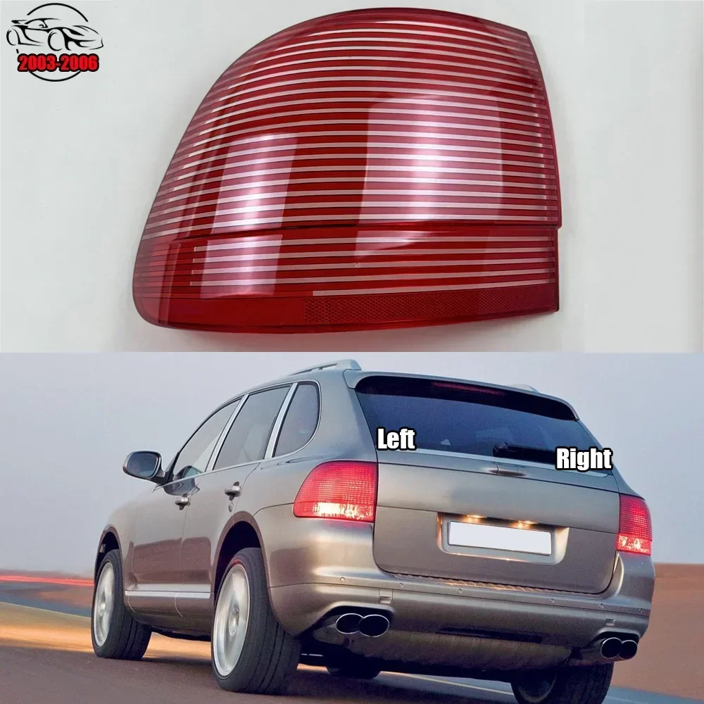 

Для Porsche Cayenne 2003-2006 автомобильный задний фонарь, корпус стоп-сигналов, замена авто, задняя крышка, абажур