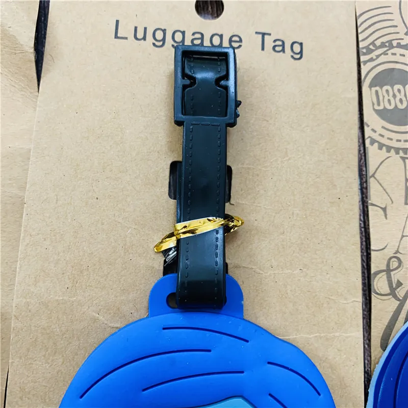 Disney Inside Out Luggage Bag Tags Anime Kawaii Cute Baggage Box Pendant Label Signboard Boarding Pass Travel Accessories Gift