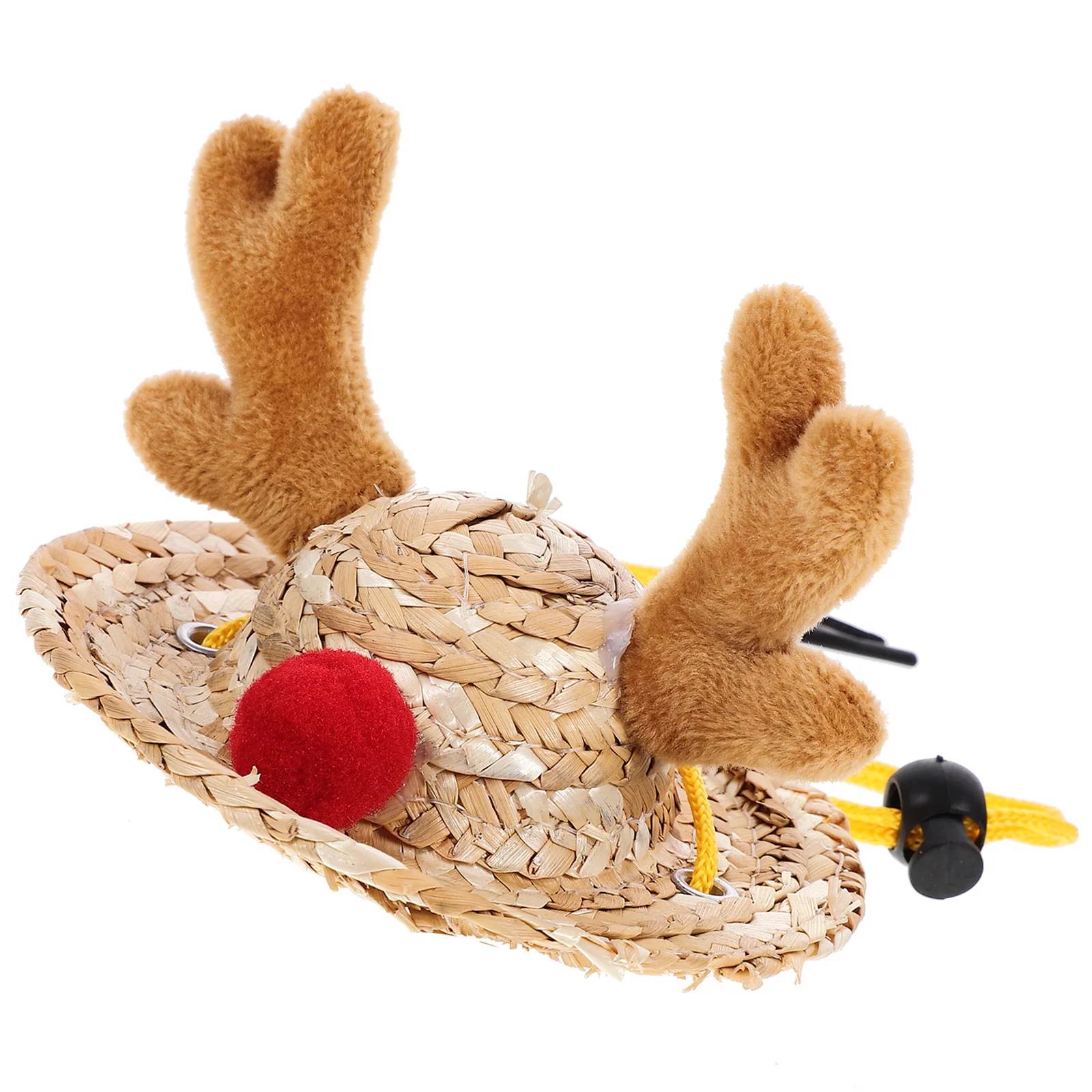 

Hamster Christmas Hat Mini Adjustable Small Animal Hat For Reptile Lizard Snake Bird Pet Photo Prop Decorative Accessory