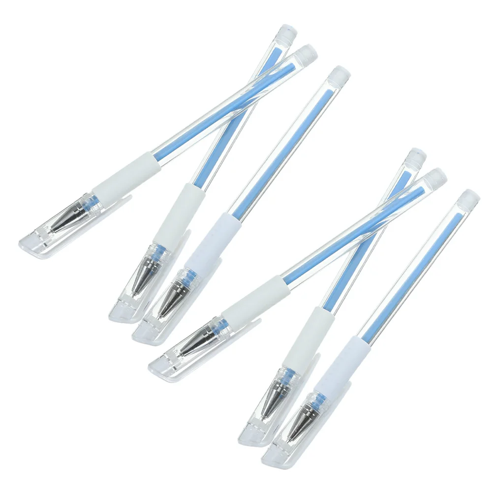 

6Pcs Precision Eyebrow Tattoo Pen Splashproof Skin Markers for Makeup Retouching Face Body Art Weddings Daily Use