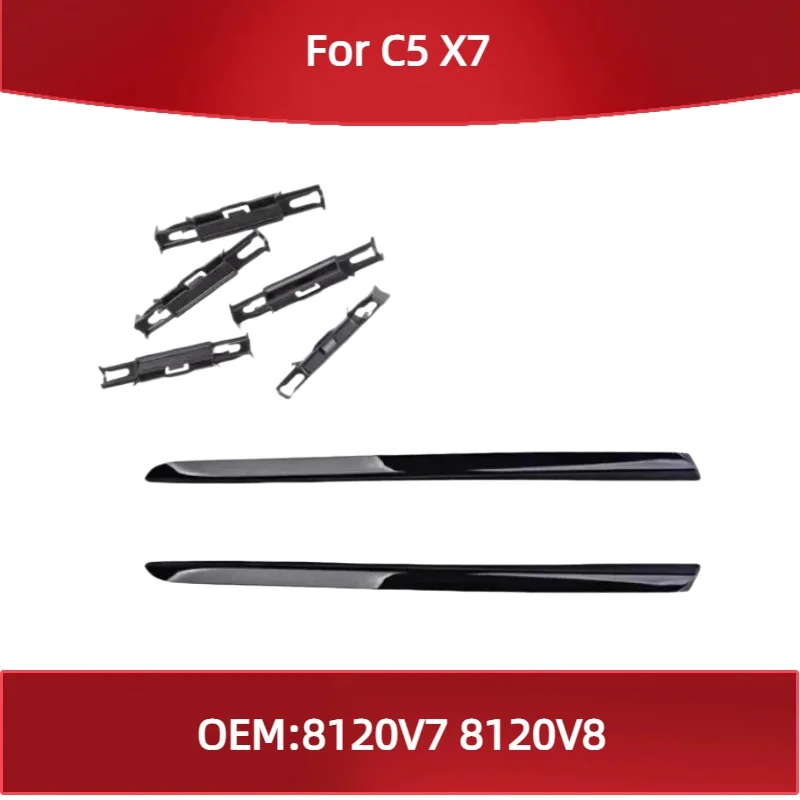 8120V7 8120V8 Fit for Citroen C5 X7 Front Windshield Weatherstrip