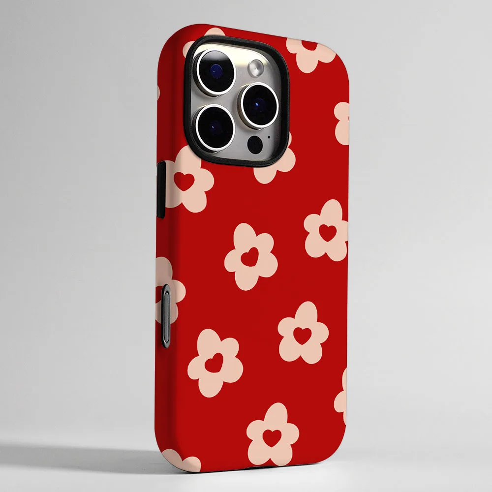 Magnetic Phone Case For Oneplus 13T 13S 13R 12 15R 15 15T 12R ACE 5 2V 3V 6 6T Pro INS Small Floral 2 in 1 Film Shell Cover view 3